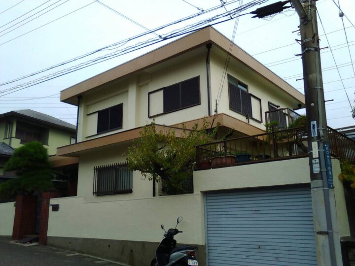 兵庫県神戸市垂水区 外壁塗装・屋根防水工事 – 神戸市垂水区Ｈ様邸