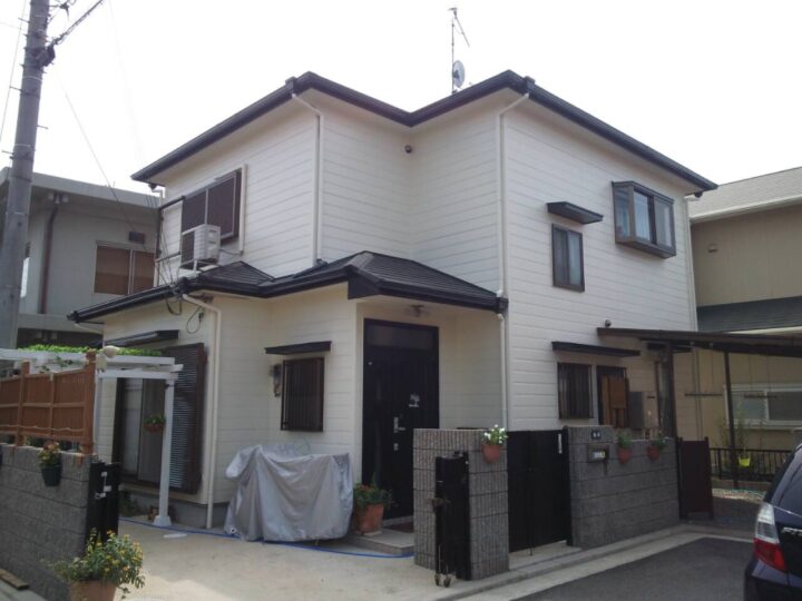 神戸市のリフォーム 外壁・屋根塗装施工 – 兵庫県 神戸市のＭ様邸
