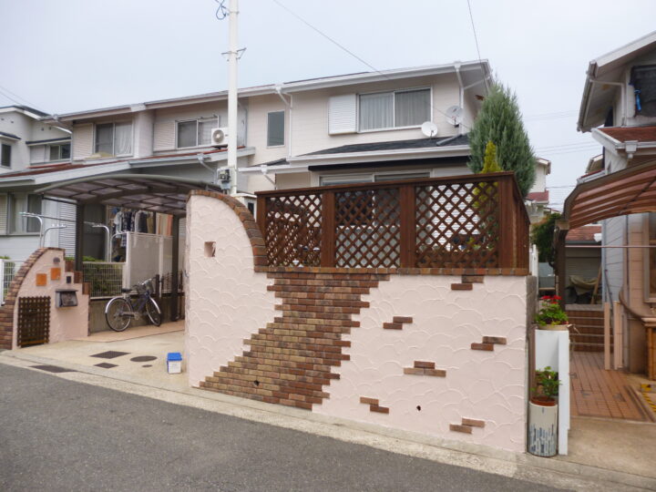 神戸市 外壁塗装工事 – 兵庫県神戸市のＯ様邸
