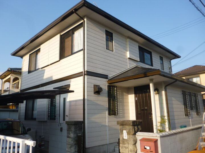 加古川市 屋根塗装施工 – 兵庫県 加古川市のＭ様邸