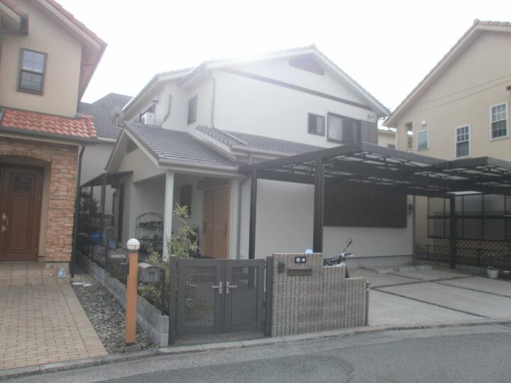 加古川市 外壁塗装施工 – 兵庫県 加古川市のＩ様邸