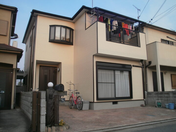 加古川市 外壁塗装・屋根塗装工事-兵庫県加古川市のＨ様邸