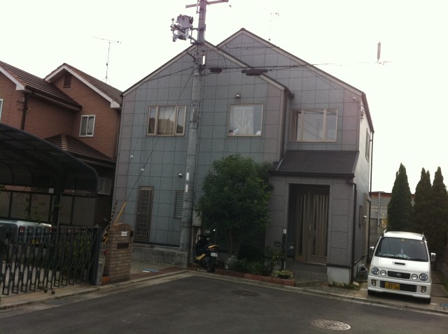 塗装前の兵庫県加古川市Ｅ様邸
