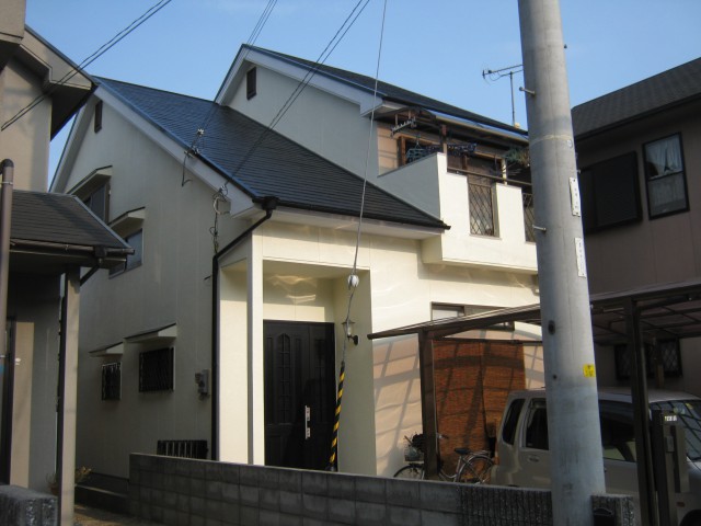 塗装後の高砂市Ｙ様邸