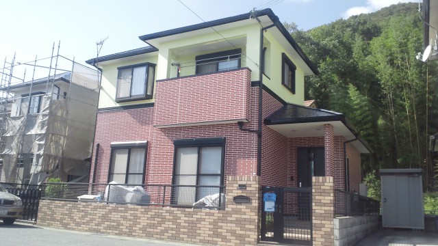 塗装後の姫路市Ｍ様邸