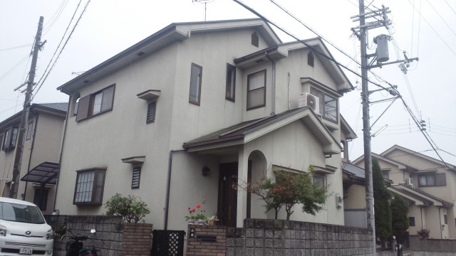 塗装前の兵庫県加古川市Ｙ様邸