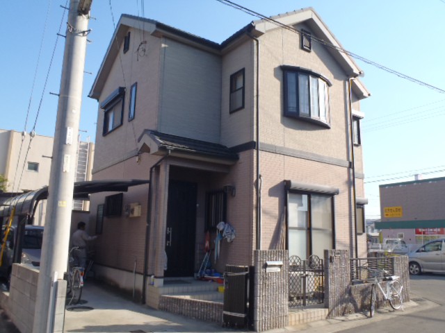 塗装前の高砂市Ｙ様邸