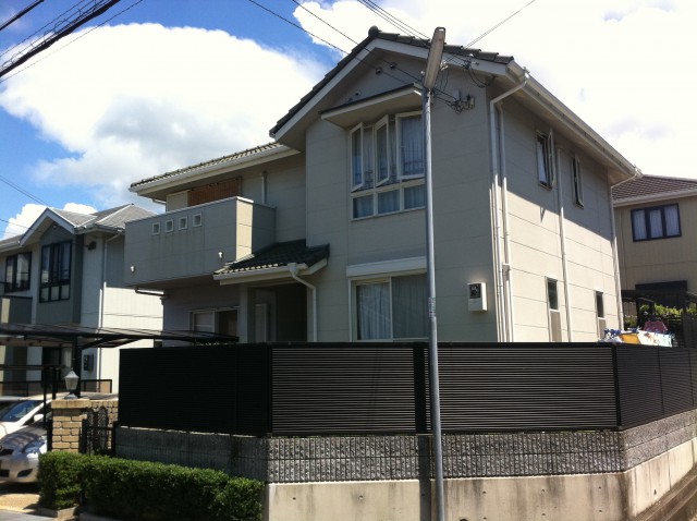塗装前の神戸市Ｙ様邸