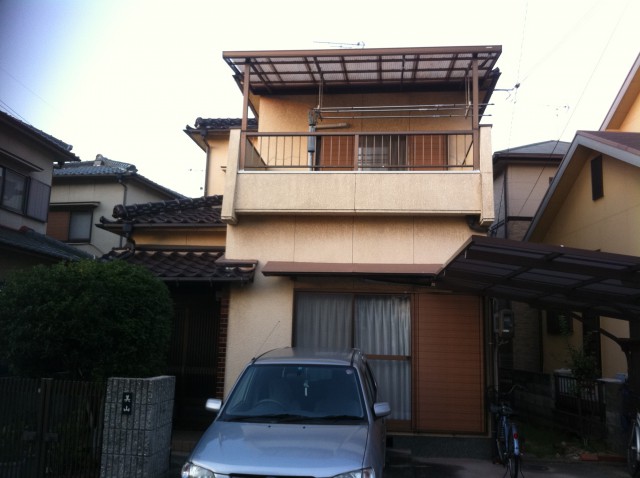 塗装前の加古川市Ｍ様邸