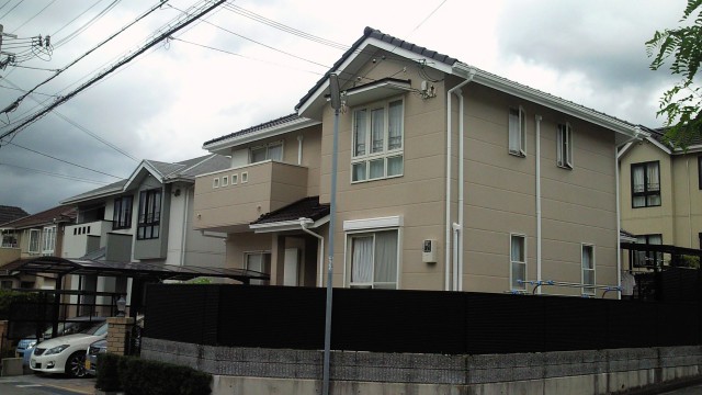 塗装後の神戸市Ｙ様邸