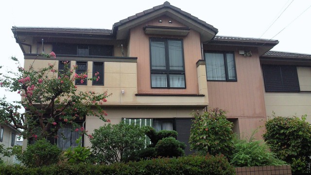 塗装前の神戸市Ｋ様邸