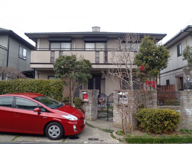 塗装前の神戸市Ｆ様邸