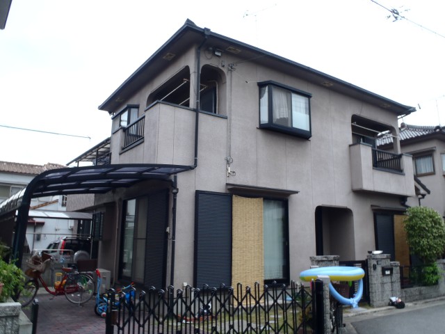 塗装前の兵庫県加古川市Ｓ様邸