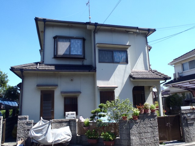 塗装前の加古川市Ｏ様邸