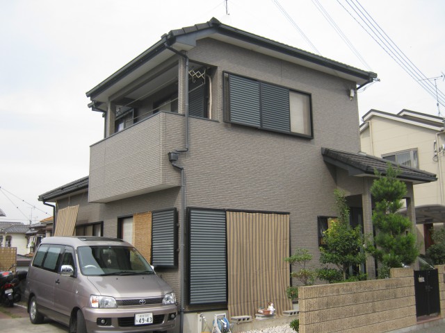 塗装前の加古川市Ｔ様邸