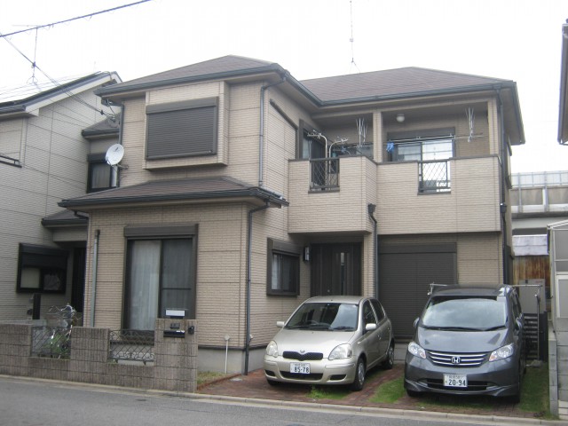 塗装前の加古川市Ｃ様邸