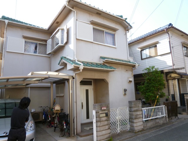 塗装前の兵庫県加古川市Ｙ様邸