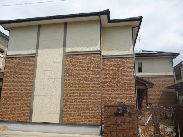 塗装前の兵庫県高砂市Ｎ様邸