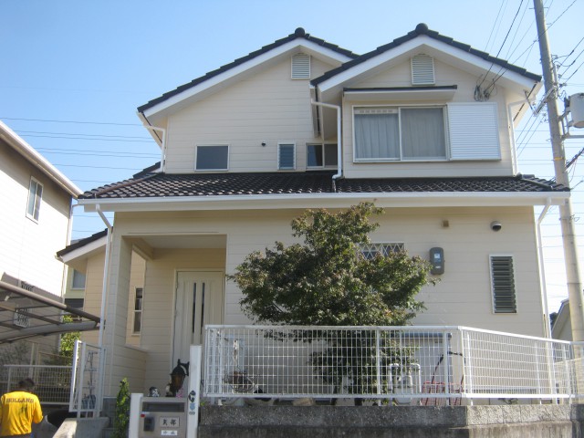 塗装後の兵庫県神戸市Ｙ様邸