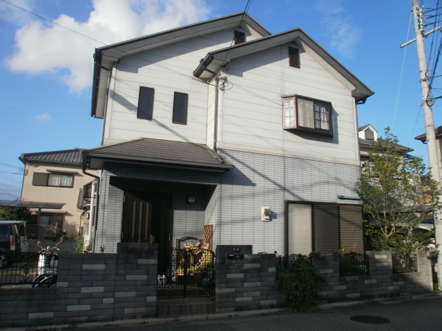 塗装前の兵庫県加古川市Ａ様邸