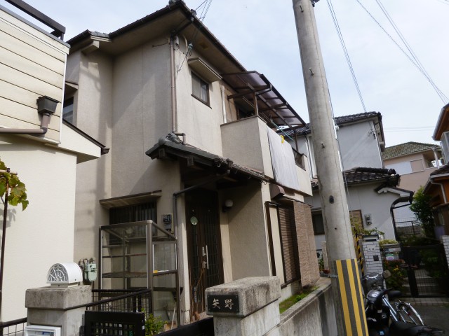 塗装前の兵庫県神戸市Ｙ様邸
