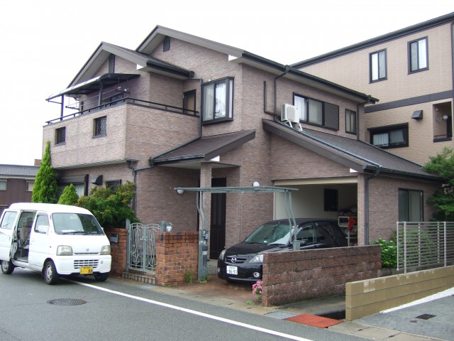 塗装前の兵庫県姫路市Ｏ様邸