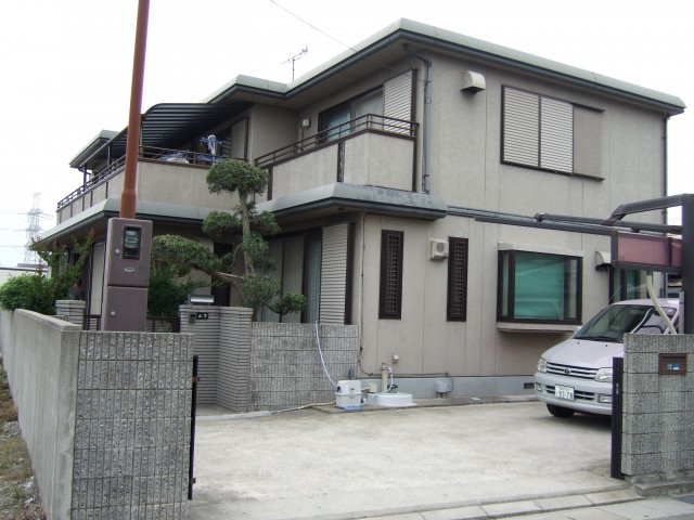 塗装前の兵庫県高砂市Y様邸