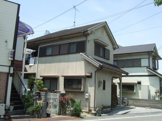塗装前の兵庫県加古川市Ｋ様邸