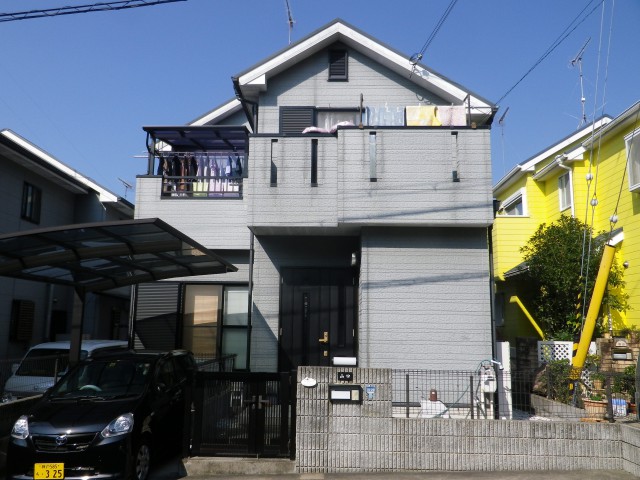 塗装前の兵庫県神戸市Ｙ様邸