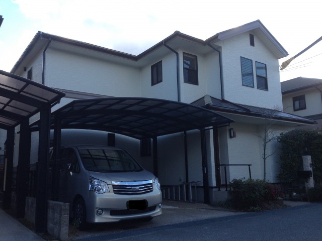 塗装後の兵庫県神戸市Ｓ様邸