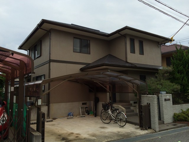 シックな色合いの神戸市西区のＴ様邸