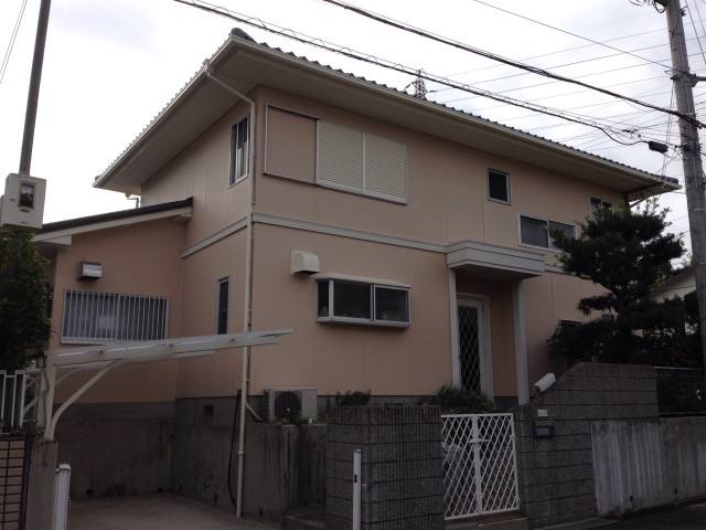 塗装後の三田市のＷ様邸