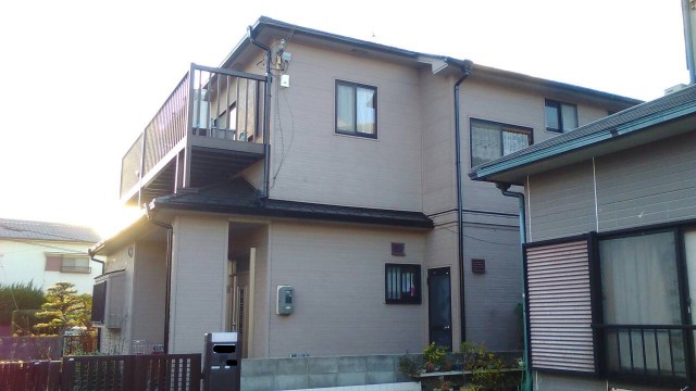 神戸市のＮ様邸の外壁塗装・屋根塗装