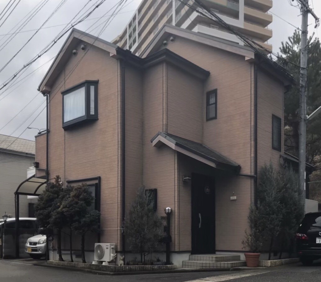 施工前-神戸市垂水区 T様邸 外壁・屋根塗装工事